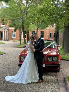 Karen and Josh's beautiful wedding this time last year