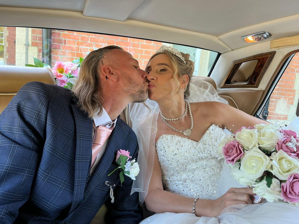 Zoe and Lee married