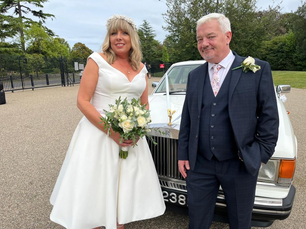 Helen and Stuart celebrated their wedding