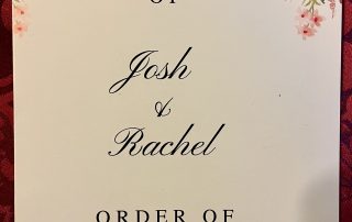 Josh and Rachel's Beautiful Wedding