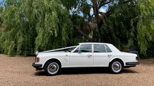 Rolls_Royce wedding car at a countryside venue in Kent
